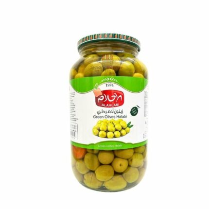 زيتون أخضر حلبي الأحلام 1300 g