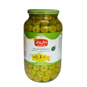 زيتون أخضر محشي جزر الأحلام 1300 غرام